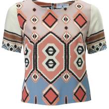 RICK CARDONA Damen Designer-Blusenshirt Bunt RICK CARDONA Damen Designer-Blusenshirt Bunt