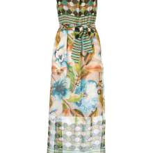 Damen Kleid Maxikleid Chiffonkleid Frühling Freizeit Transparentes Kleid bunt Damen Kleid Maxikleid Chiffonkleid Frühling Freizeit Transparentes Kleid bunt