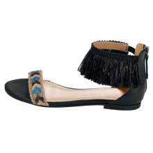 Sandalette m. Schmucksteinen, schwarz von HEINE Grösse 35 Sandalette m. Schmucksteinen, schwarz von HEINE Grösse 35