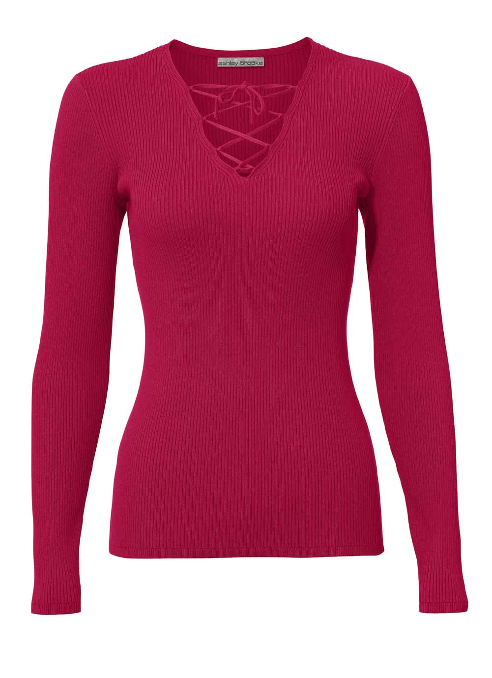 Ashley Brooke Damen Pullover Pulli Frühling fuchsia 148.876 Ashley Brooke Damen Pullover Pulli Frühling fuchsia 148.876