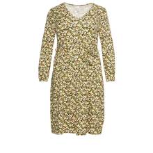 Jersey-Midi-Druckkleid, dunkeloliv-bunt Jersey-Midi-Druckkleid, dunkeloliv-bunt