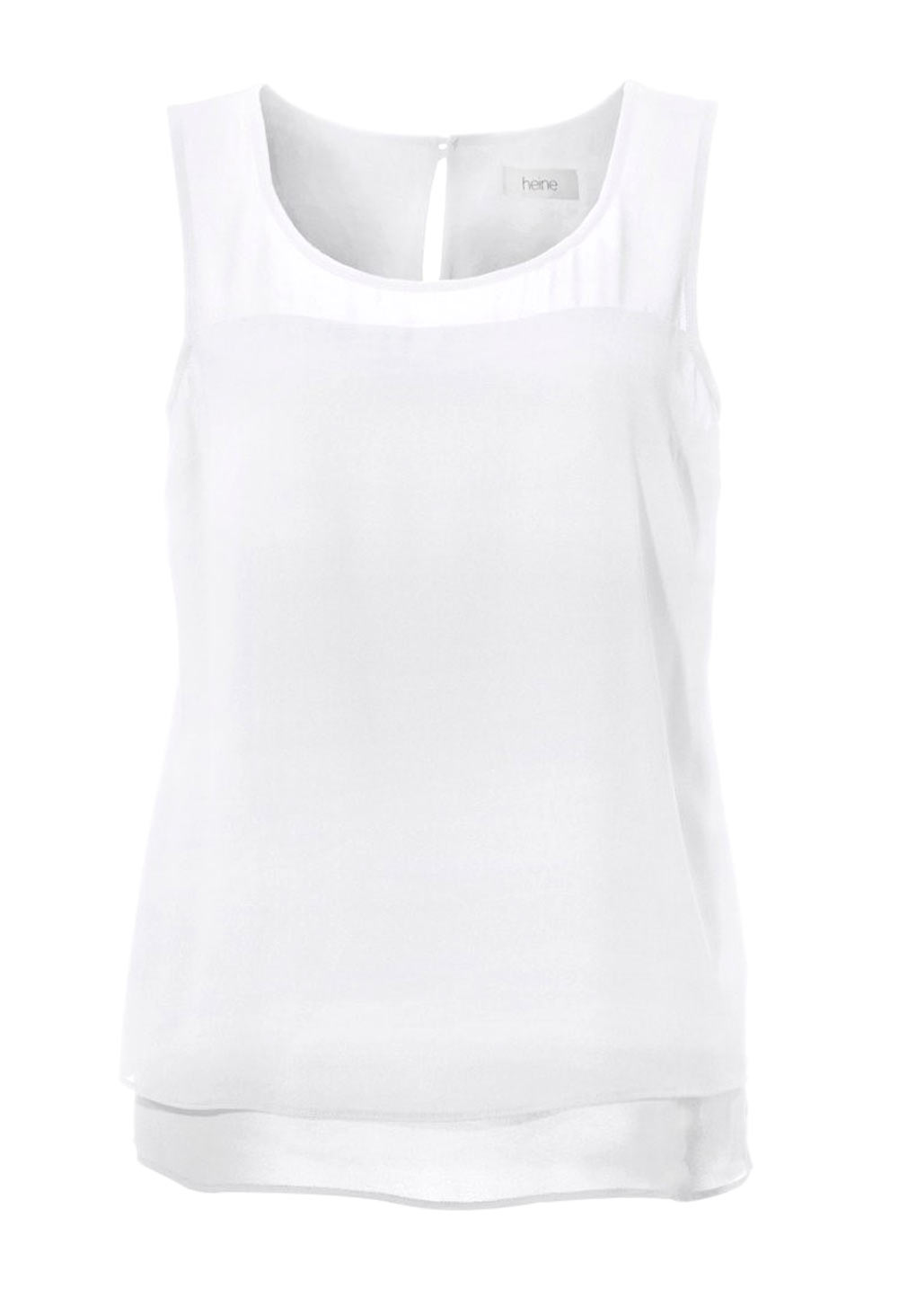 Blusentop, weiß von Ashley Brooke Blusentop, weiß von Ashley Brooke