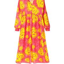 Maxikleid "PEACE", pink-bedruckt Maxikleid "PEACE", pink-bedruckt