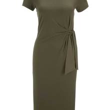 HEINE Damen Jerseykleid Sommer Khaki HEINE Damen Jerseykleid Sommer Khaki