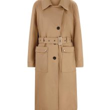 Damen Mantel Trenchcoat mit Gürtel Baumwolle camel Damen Mantel Trenchcoat mit Gürtel Baumwolle camel