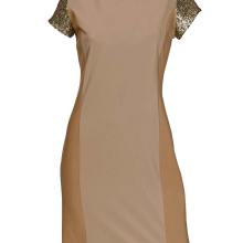 Damen Kleid Etuikleid Minikleid Partykleid Cocktailkleid camel gold Business Damen Kleid Etuikleid Minikleid Partykleid Cocktailkleid camel gold Business