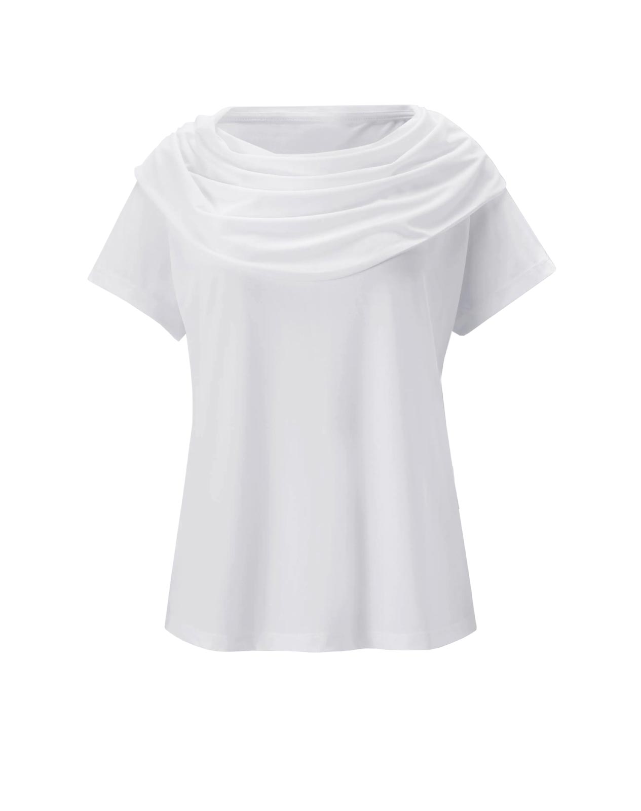 Damen Shirt Oberteil Jerseyshirt kurzarm Frühling Freizeit Blusenshirt ecru Damen Shirt Oberteil Jerseyshirt kurzarm Frühling Freizeit Blusenshirt ecru