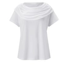 Damen Shirt Oberteil Jerseyshirt kurzarm Frühling Freizeit Blusenshirt ecru Damen Shirt Oberteil Jerseyshirt kurzarm Frühling Freizeit Blusenshirt ecru