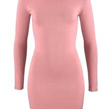 Kleid Strick Pulloverkleid rosa Kleid Strick Pulloverkleid rosa