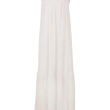 Damen Volant Maxikleid mit Spitze ecru Damen Volant Maxikleid mit Spitze ecru