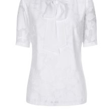 Damen Bluse  weiß  Oberteil halbarm Tunika Shirt Sommer  Création L Damen Bluse  weiß  Oberteil halbarm Tunika Shirt Sommer  Création L