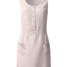 Leinenkleid Sommerkleid Leinen Minikleid ärmellos  sesam Collection L Leinenkleid Sommerkleid Leinen Minikleid ärmellos  sesam Collection L