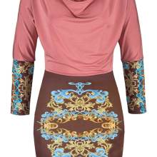 MELROSE Damen-Kleid Rosé-Braun-bunt 246.961 MELROSE Damen-Kleid Rosé-Braun-bunt 246.961