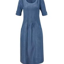 Leinen-Kleid, jeansblau Leinen-Kleid, jeansblau