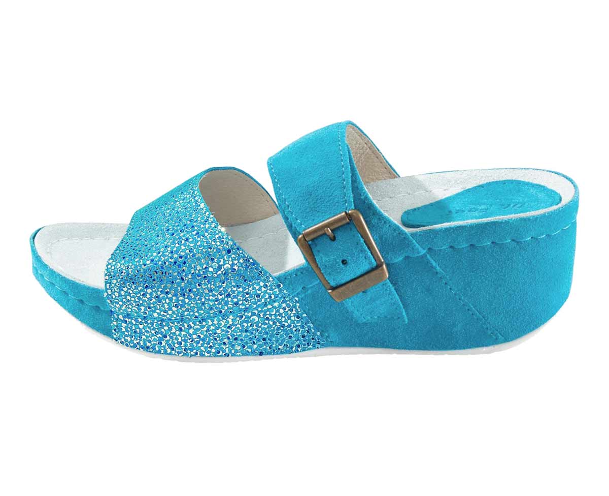 Dr. Feet Hausschuh, blau Dr. Feet Hausschuh, blau