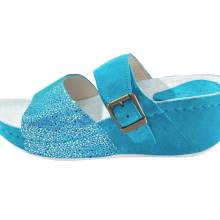 Dr. Feet Hausschuh, blau Dr. Feet Hausschuh, blau
