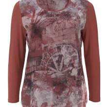 Druckshirt m. Nieten, bunt von No Secret Grösse 46 Druckshirt m. Nieten, bunt von No Secret Grösse 46