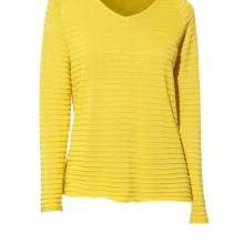 Strickpullover gelb von Création L Strickpullover gelb von Création L