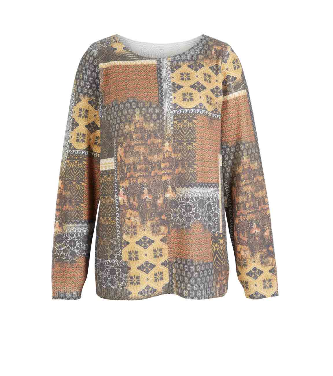 Linea Tesini Damen Pullover Strickpullover Herbst bunt Linea Tesini Damen Pullover Strickpullover Herbst bunt