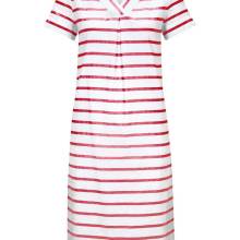 Streifenkleid Minikleid Sommerkleid leinen Leinenkleid, himbeere-weiß HEINE Streifenkleid Minikleid Sommerkleid leinen Leinenkleid, himbeere-weiß HEINE