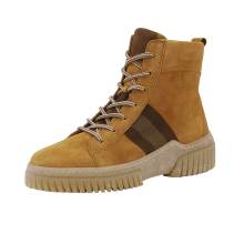 GABOR Damen Stiefelette Schnürer Freizeitschuhe Schuhe flach gelb braun GABOR Damen Stiefelette Schnürer Freizeitschuhe Schuhe flach gelb braun
