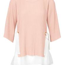 Strickpullover Damen Strick Freizeit rosé-ecru Herbst Winter Langarm Pullover Strickpullover Damen Strick Freizeit rosé-ecru Herbst Winter Langarm Pullover