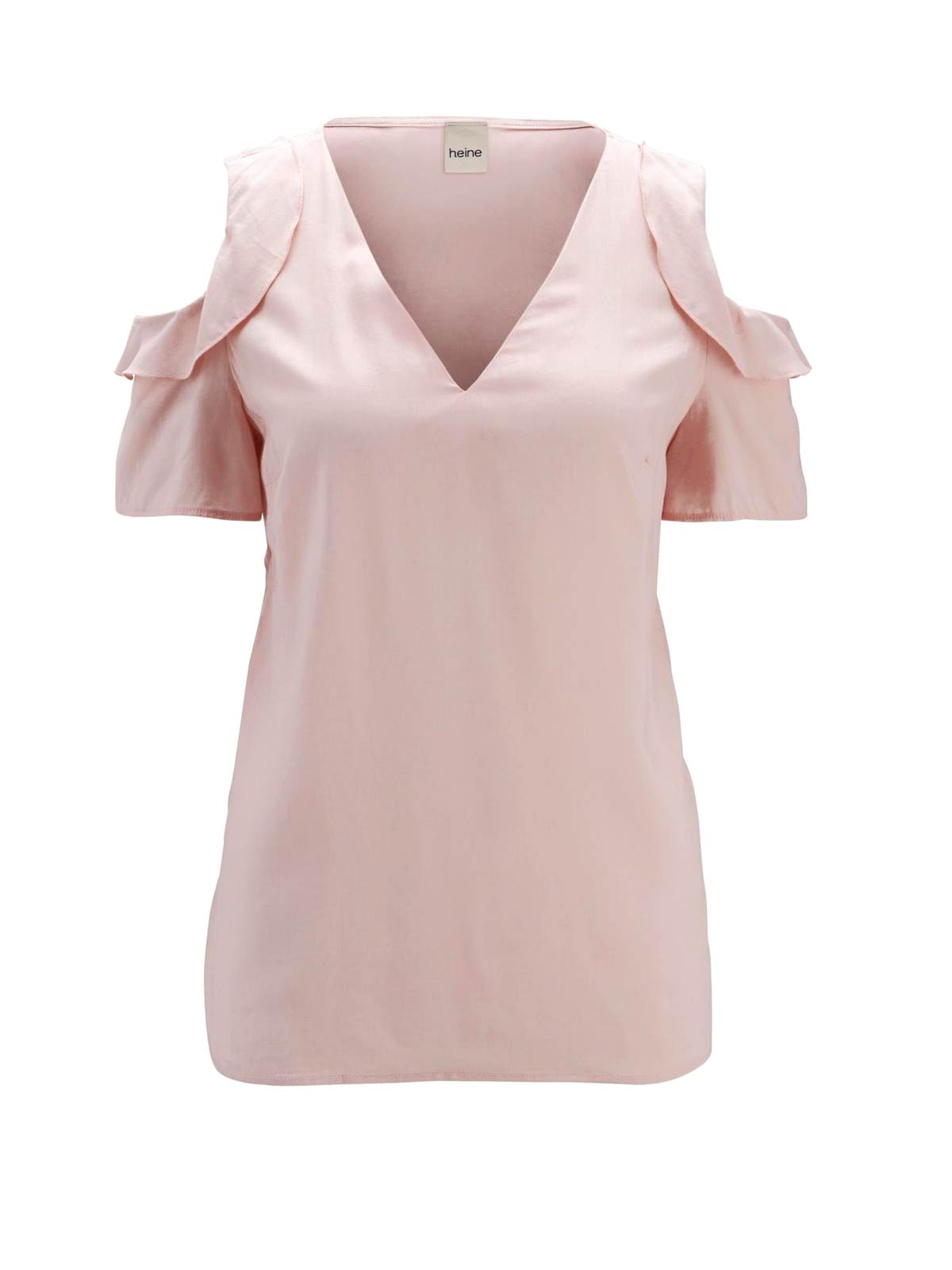 Bluse m. Cut-Outs, nude von HEINE Grösse 44 Bluse m. Cut-Outs, nude von HEINE Grösse 44