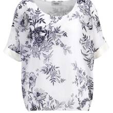 Druckbluse mit Pailletten, bunt von HEINE Druckbluse mit Pailletten, bunt von HEINE