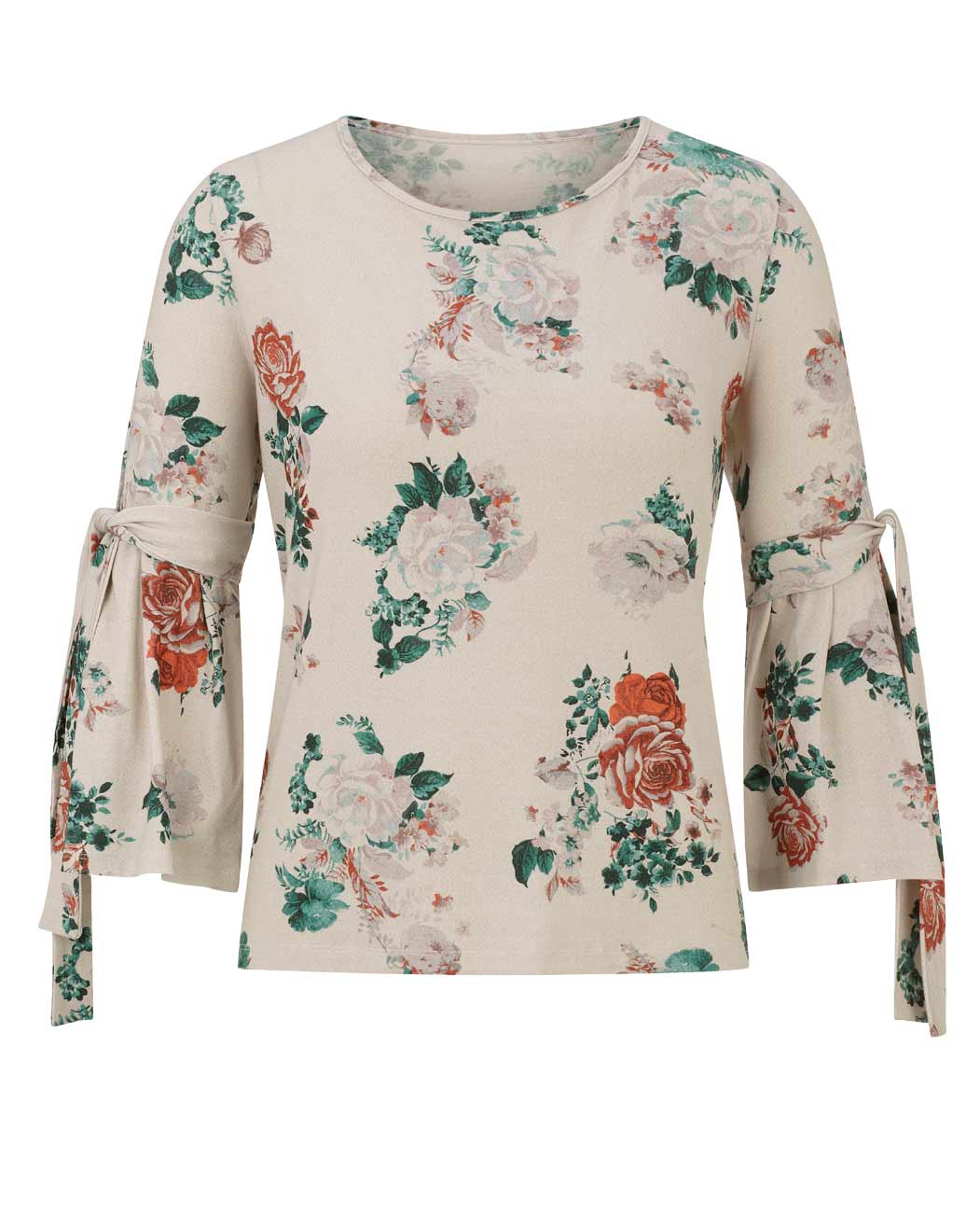 Création L Druckshirt, creme-bunt Création L Druckshirt, creme-bunt