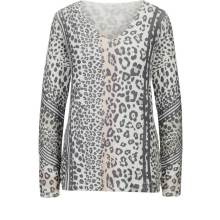 Strickpullover Pulli Pullover Damen Winter Herbst V Ausschnitt grau beige 44 46 Strickpullover Pulli Pullover Damen Winter Herbst V Ausschnitt grau beige 44 46