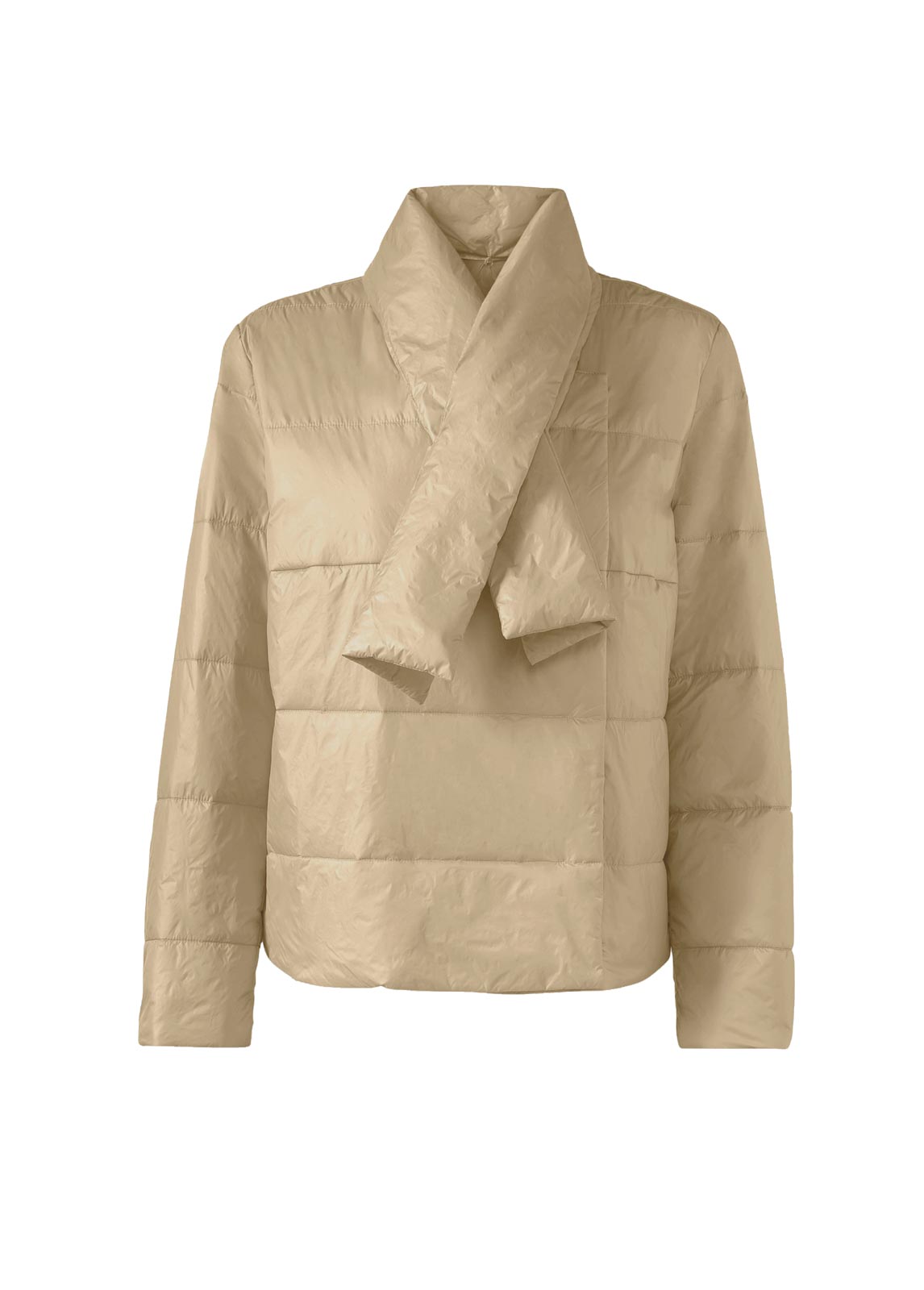 Steppjacke m. abnehmbarem Schal, camel Steppjacke m. abnehmbarem Schal, camel