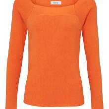 Strickpullover 46 Damen Strick Freizeit orange Herbst Winter Langarm Pullover Strickpullover 46 Damen Strick Freizeit orange Herbst Winter Langarm Pullover