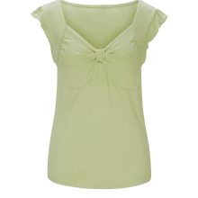 Designer-Knotenshirt, lindgrün Designer-Knotenshirt, lindgrün