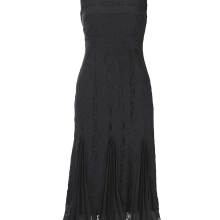 HEINE Damen Designer-Spitzen-Plisseekleid Schwarz HEINE Damen Designer-Spitzen-Plisseekleid Schwarz