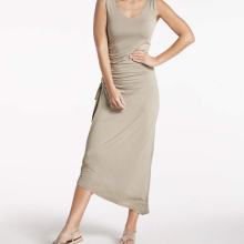 HEINE Damen Jerseykleid m. Schnürung Sand HEINE Damen Jerseykleid m. Schnürung Sand