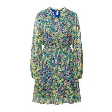 Marken-Chiffon-Druckkleid, bunt Marken-Chiffon-Druckkleid, bunt