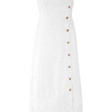 Damen Leinenkleid, offwhite knöpfenkleid 42 Damen Leinenkleid, offwhite knöpfenkleid 42
