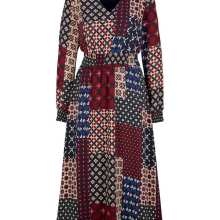 Linea Tesini Kleid Druckleid Midikleid bunt 514.919 Linea Tesini Kleid Druckleid Midikleid bunt 514.919