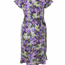 Damen Volantdruckkleid, bunt Damen Volantdruckkleid, bunt