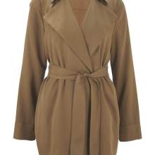 Damenjacken Damen Jacke lang braun Damenjacke Frühling elegant mit Gürtel Heine Damenjacken Damen Jacke lang braun Damenjacke Frühling elegant mit Gürtel Heine