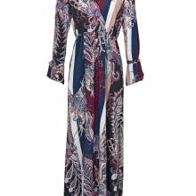 Rick Cardona Maxikleid lila bunt Rick Cardona Maxikleid lila bunt