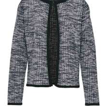 Damen Strickjacke von Ashley Brooke schwarz-weiß Damen Strickjacke von Ashley Brooke schwarz-weiß