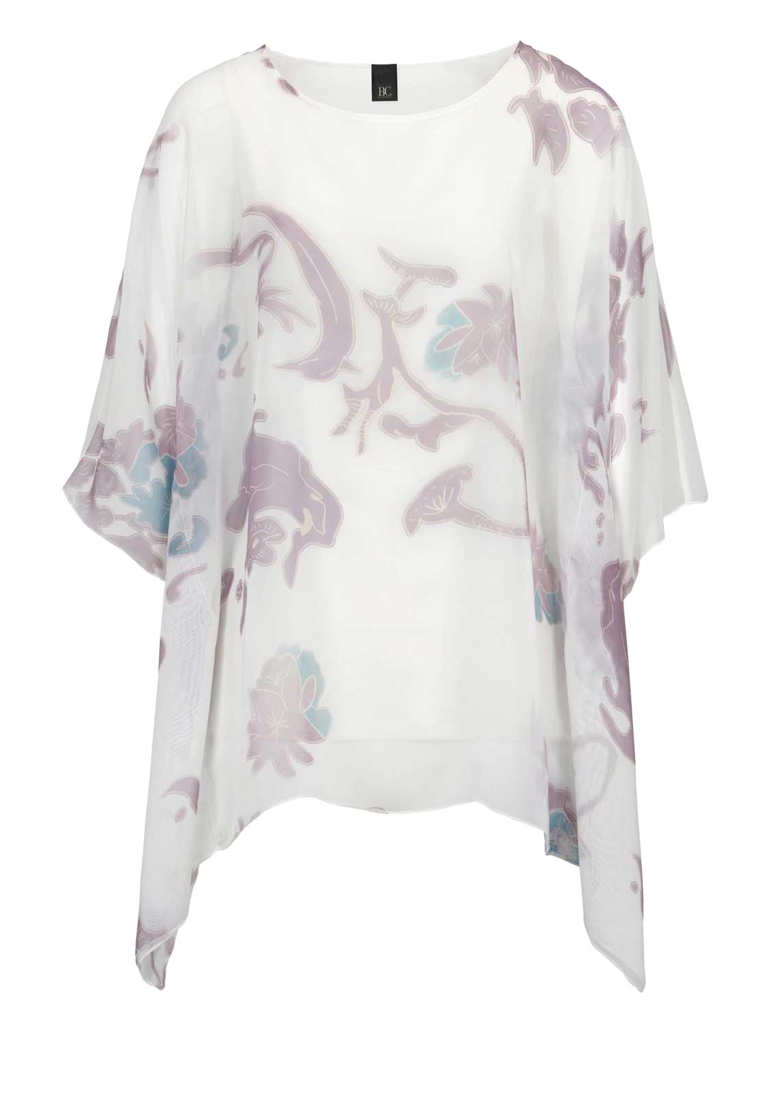 HEINE Damen Designer-Blusenshirt Ecru-Pastell HEINE Damen Designer-Blusenshirt Ecru-Pastell