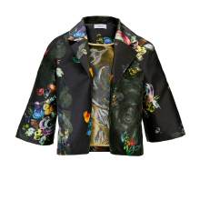 Damen Blazer Jacke schwarz bunt Blazerjacke Kurzjacke elegant Party outfit Damen Blazer Jacke schwarz bunt Blazerjacke Kurzjacke elegant Party outfit