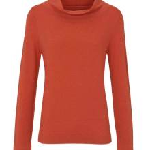 Strickpullover 40 Damen Kaschmir Rolli orange Herbst Winter Langarm Pullover Strickpullover 40 Damen Kaschmir Rolli orange Herbst Winter Langarm Pullover