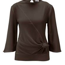 Bluse, schokobraun von HEINE Grösse 44 Bluse, schokobraun von HEINE Grösse 44