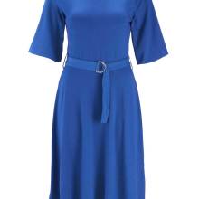 HEINE Damen Jerseykleid mit Gürtel Blau HEINE Damen Jerseykleid mit Gürtel Blau