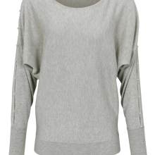 Strickpullover Damen Strick Freizeit grau-melange Herbst Winter Langarm Pullover Strickpullover Damen Strick Freizeit grau-melange Herbst Winter Langarm Pullover