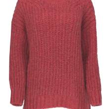 Herrlicher Damen Pullover Rundhals Langarm Grobstrick Oversized Herrlicher Damen Pullover Rundhals Langarm Grobstrick Oversized