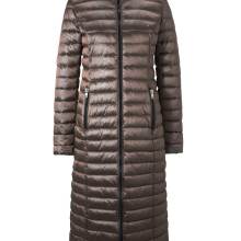 Damen Steppmantel, taupe Damen Steppmantel, taupe